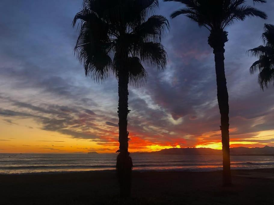 Moderno Apartamento Con Vistas Al Mar El Alamillo Bagian luar foto