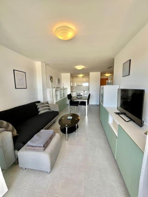Moderno Apartamento Con Vistas Al Mar El Alamillo Bagian luar foto