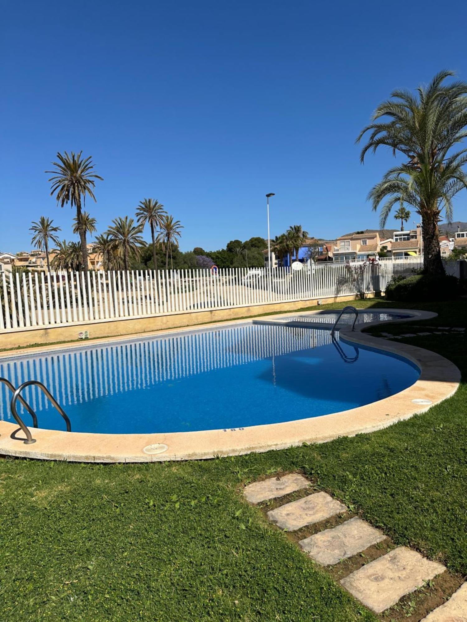 Moderno Apartamento Con Vistas Al Mar El Alamillo Bagian luar foto