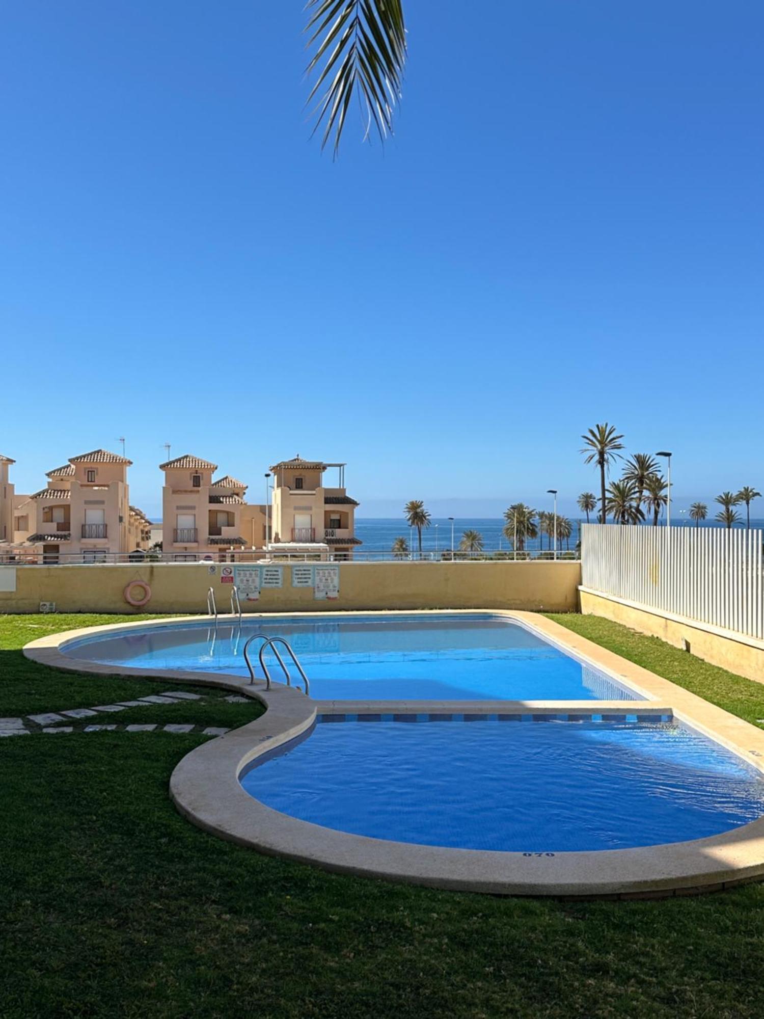 Moderno Apartamento Con Vistas Al Mar El Alamillo Bagian luar foto